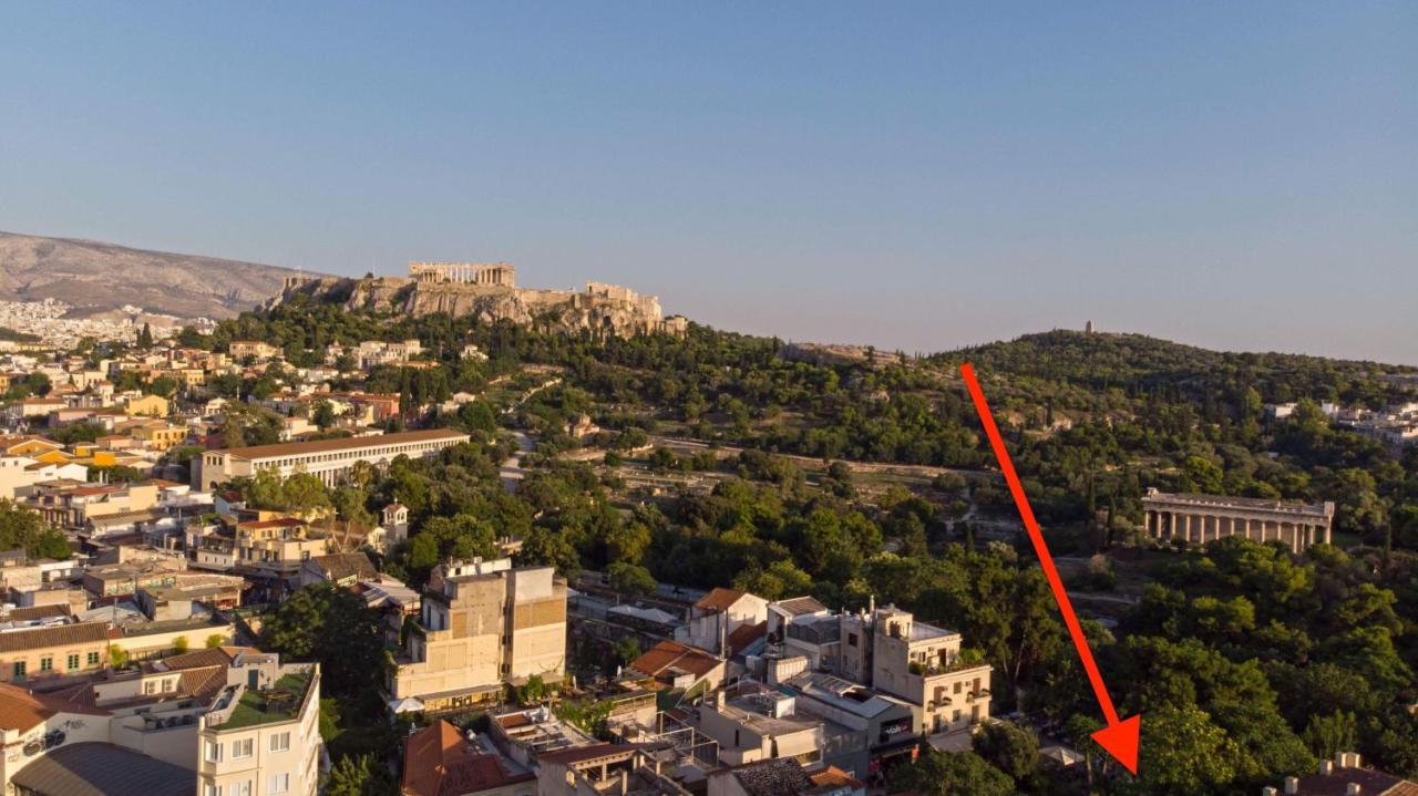 Monastiraki #Wallsfree Citycenter- Unspoiled Athens Apartments Eksteriør billede