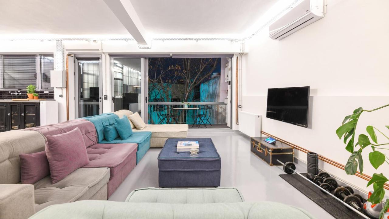 Monastiraki #Wallsfree Citycenter- Unspoiled Athens Apartments Eksteriør billede